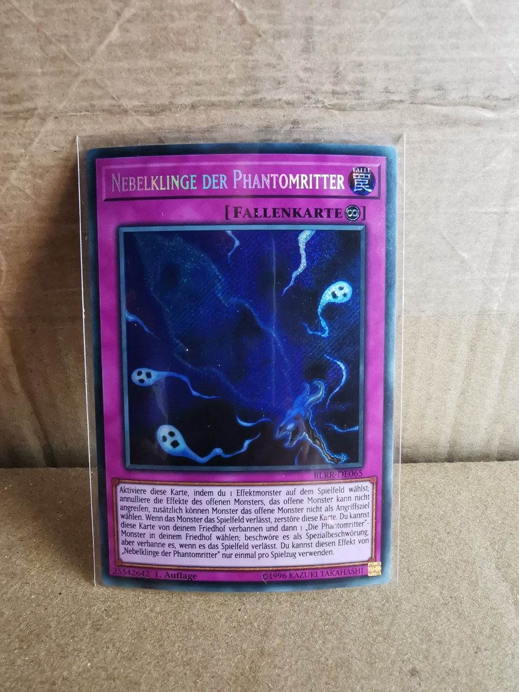 Yugioh Carte collezionabili: Yu-Gi-Oh Nebelklinge Phantomritter BLRR-DE065 – Nuovo (secondo la descrizione) da Sisseln AG venduto da schenk-figuren