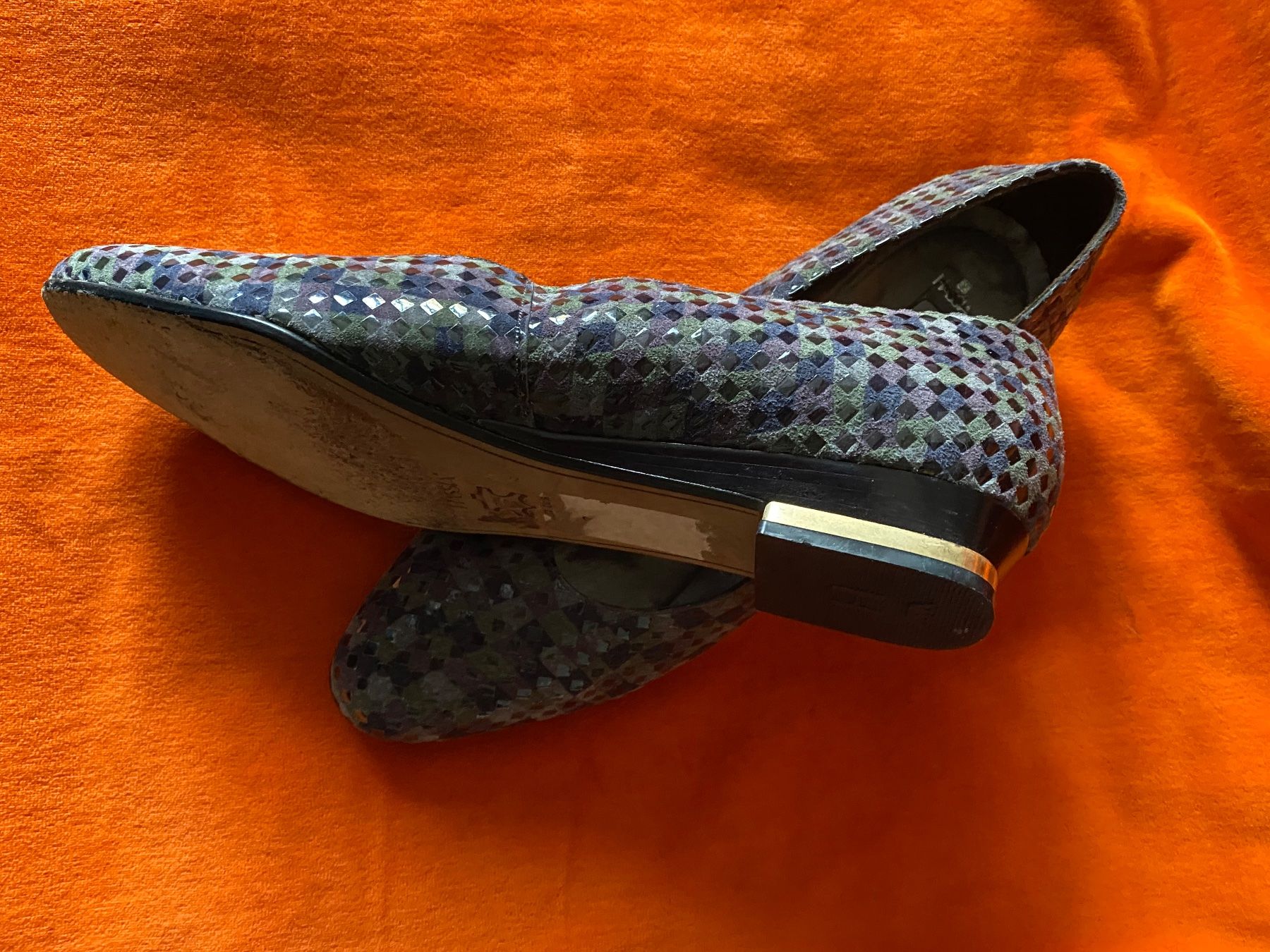 Damenschuhe: La Linea Ballerinas, Gr. 7 1/2, "NINA" Leder – Gebraucht aus Wettingen von taloo 2