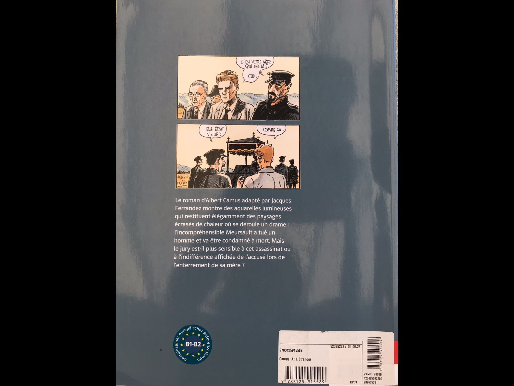 Comics: L'Étranger Comic Albert Camus, Jacques Ferrandez B1-B2 – Gebraucht aus uster von articles 1