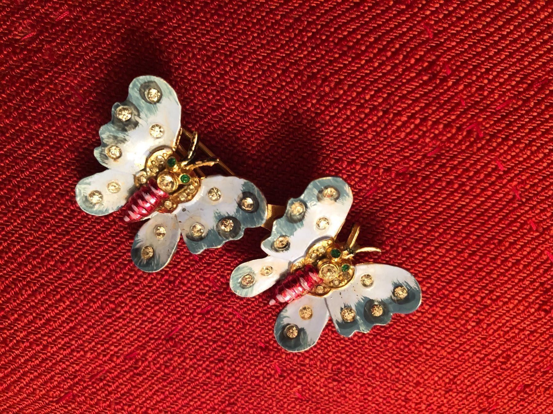 Spille & Fermagli: CORO DUETTE.Haarschmuck&Brosche in einem – Usato da Wald ZH venduto da mlnt