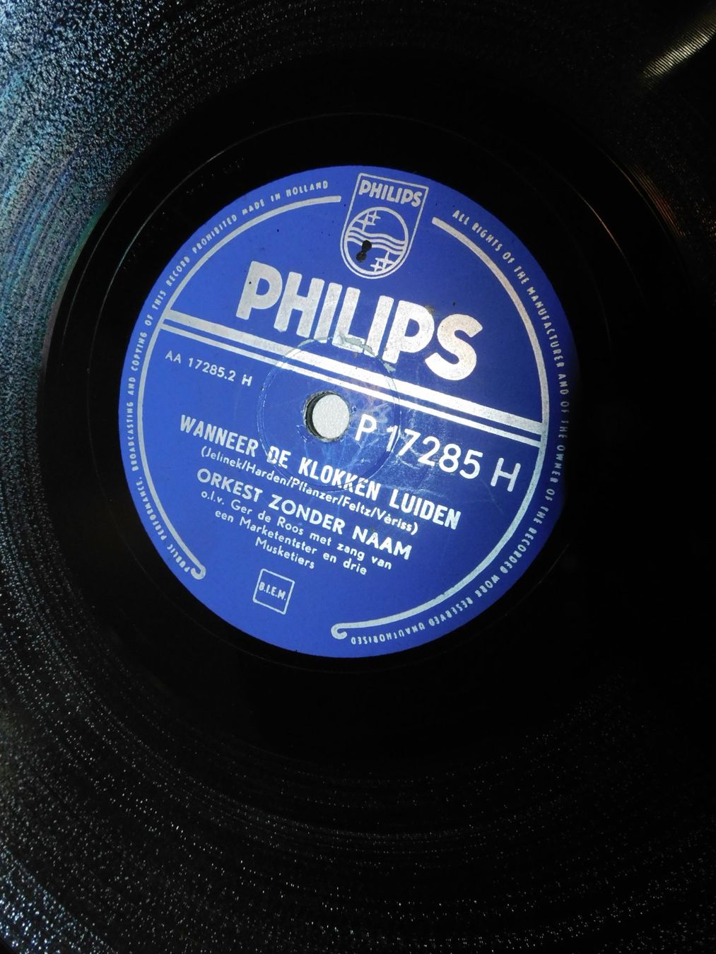 Dischi in vinile: Grammo LP Schellack - Wanneer de Klokken Luiden – Usato da Sursee venduto da 76 4