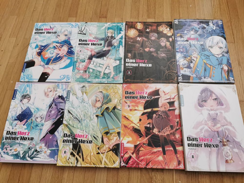 Fumetti: Manga Das Herz einer Hexe 1-8 Komplett – Usato da Binz venduto da Shizuka01
