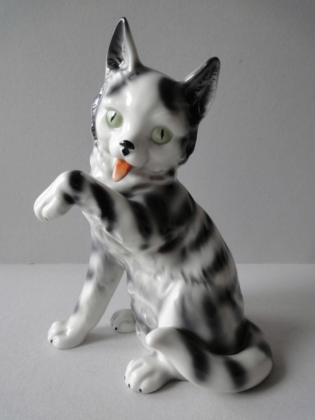 Statuette: Porzellan - Gräfenthal Katze – Usato da Chur venduto da omonia