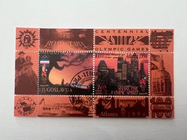 Jugoslawien 1996  Block 44 Olympic Games Erstag   (A1156)