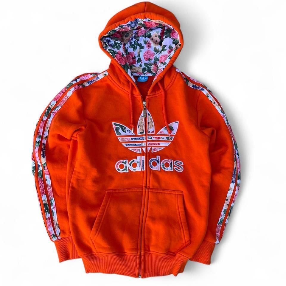 Adidas Giacche: Adidas Jacke Blumen Design – Usato da Riehen venduto da RESTREET