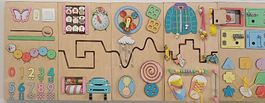 Montessori Board Tafel Lernen 5 Stk aus Holz