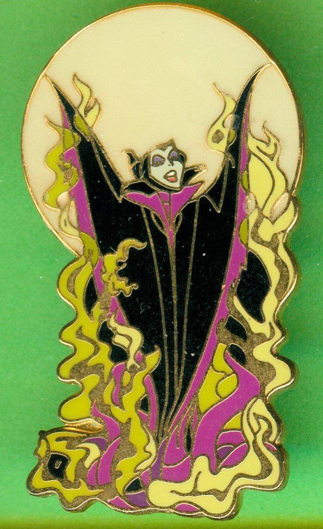 Disney Placchette & Badge: DISNEY  Dornröschen  MALEFICENT – Usato da Winterthur venduto da Sammleroase