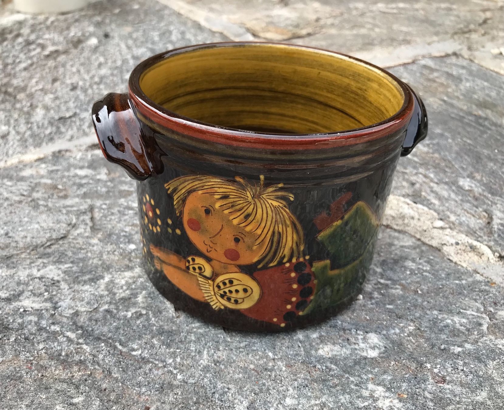 Blumentöpfe: Steffisburg Keramik: pot/ Topf/ vaso – Gebraucht aus Fribourg von SD1910 1