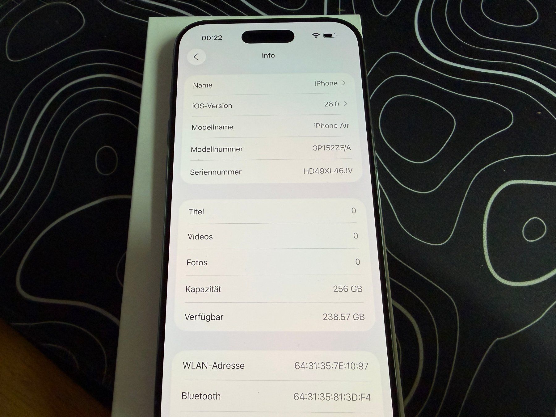 Apple Handys / Smartphones: Iphone Air 256Gb mit Apple Garantie – Gebraucht aus Au SG von bah_6f5w 4