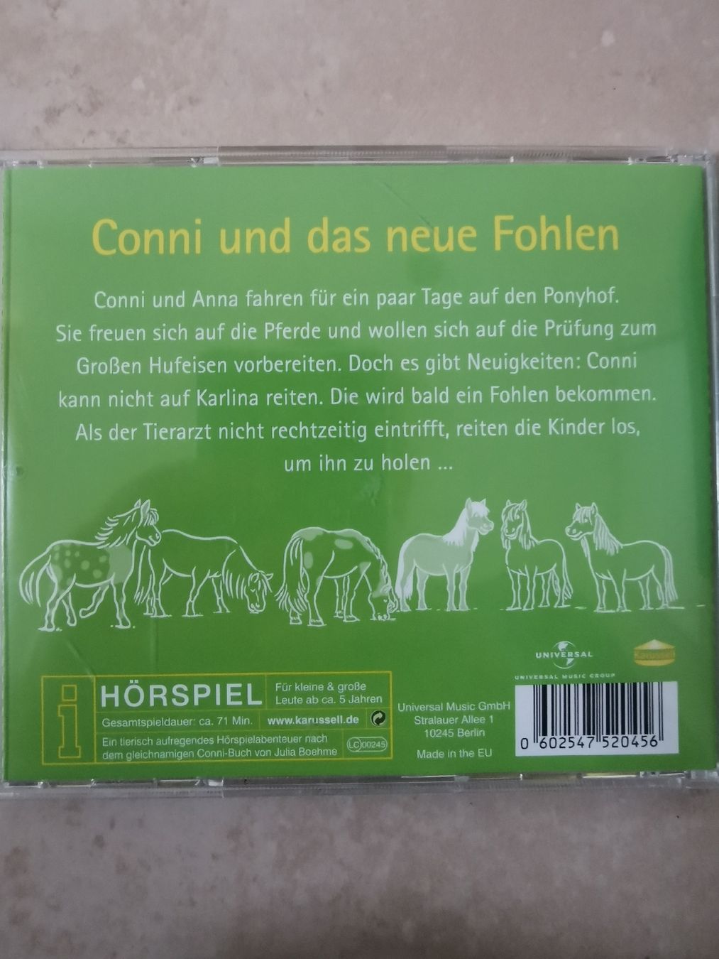 CDs: CD Conni und das neue Fohlen – Gebraucht aus Weite von zerozerox 1