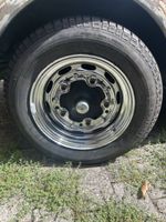 VW Käfer Chromfelgen mit Reifen