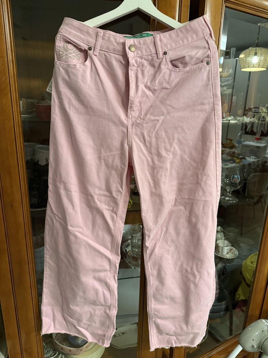 Benetton Jeans: Benetton jeans pink 30 – Usato da Mendrisio venduto da ketolin