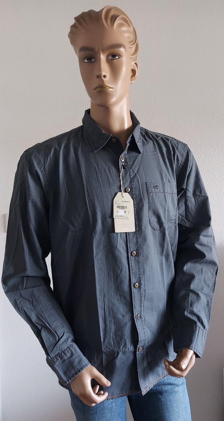 Camicie: Neues Camel Active Herren Hemd Gr. L – Nuovo e nell'imballaggio originale da Basel venduto da Mazzo84