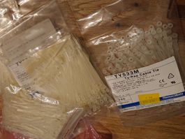 100 Stk Kabelbinder zum Anschrauben TY 33 M
