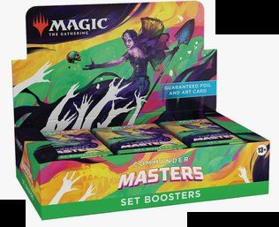 Magic The Gathering Carte collezionabili: Commander Masters set booster box, EN – Nuovo e nell'imballaggio originale da St. Gallen venduto da Themall