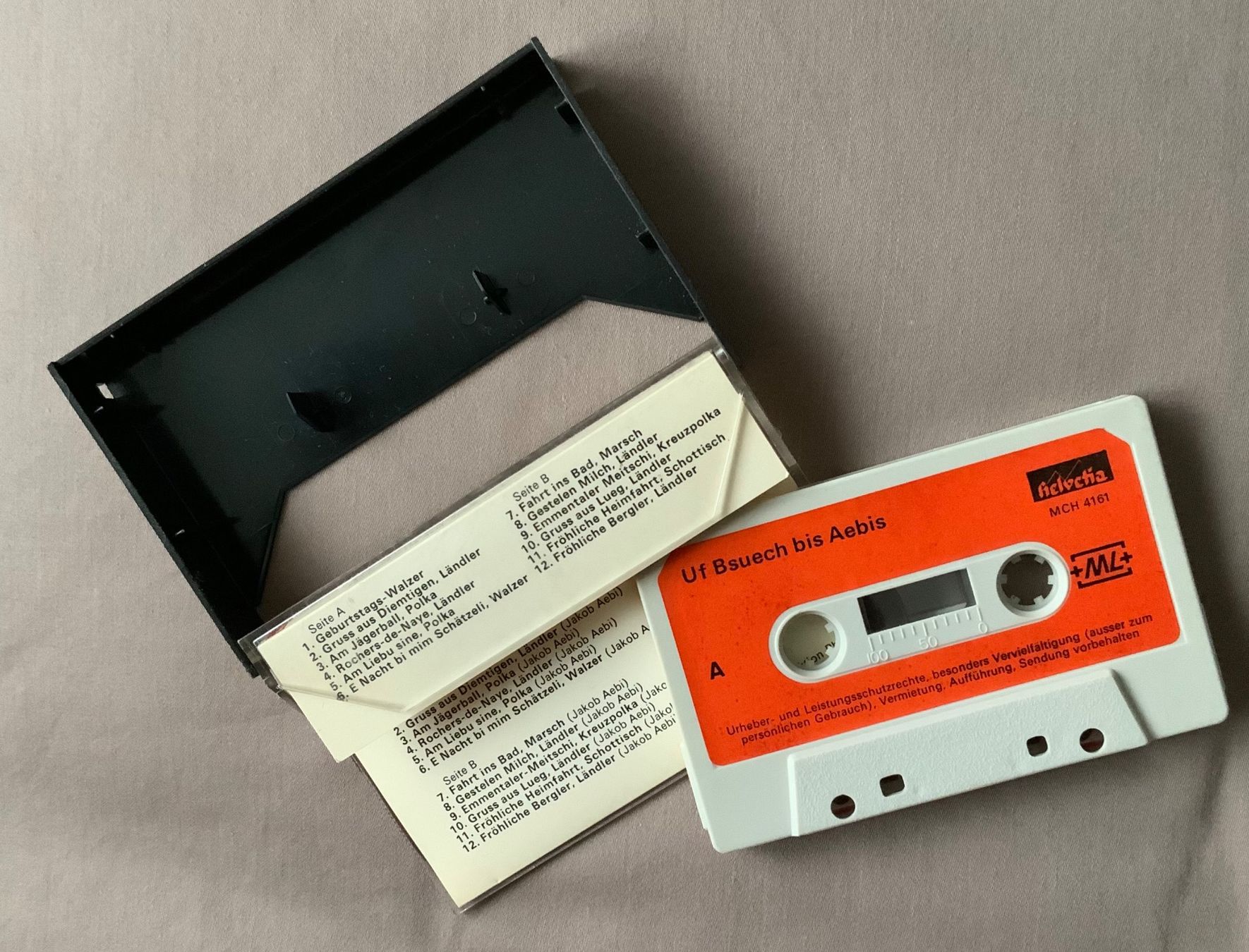 Musicassette: Musikkassette Uf Bsuech bis Aebis – Usato da Winterthur venduto da katalunk 1