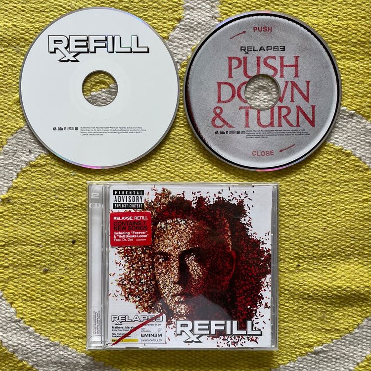 EMINEM-2CD RELAPSE:REFILL | Kaufen auf Ricardo