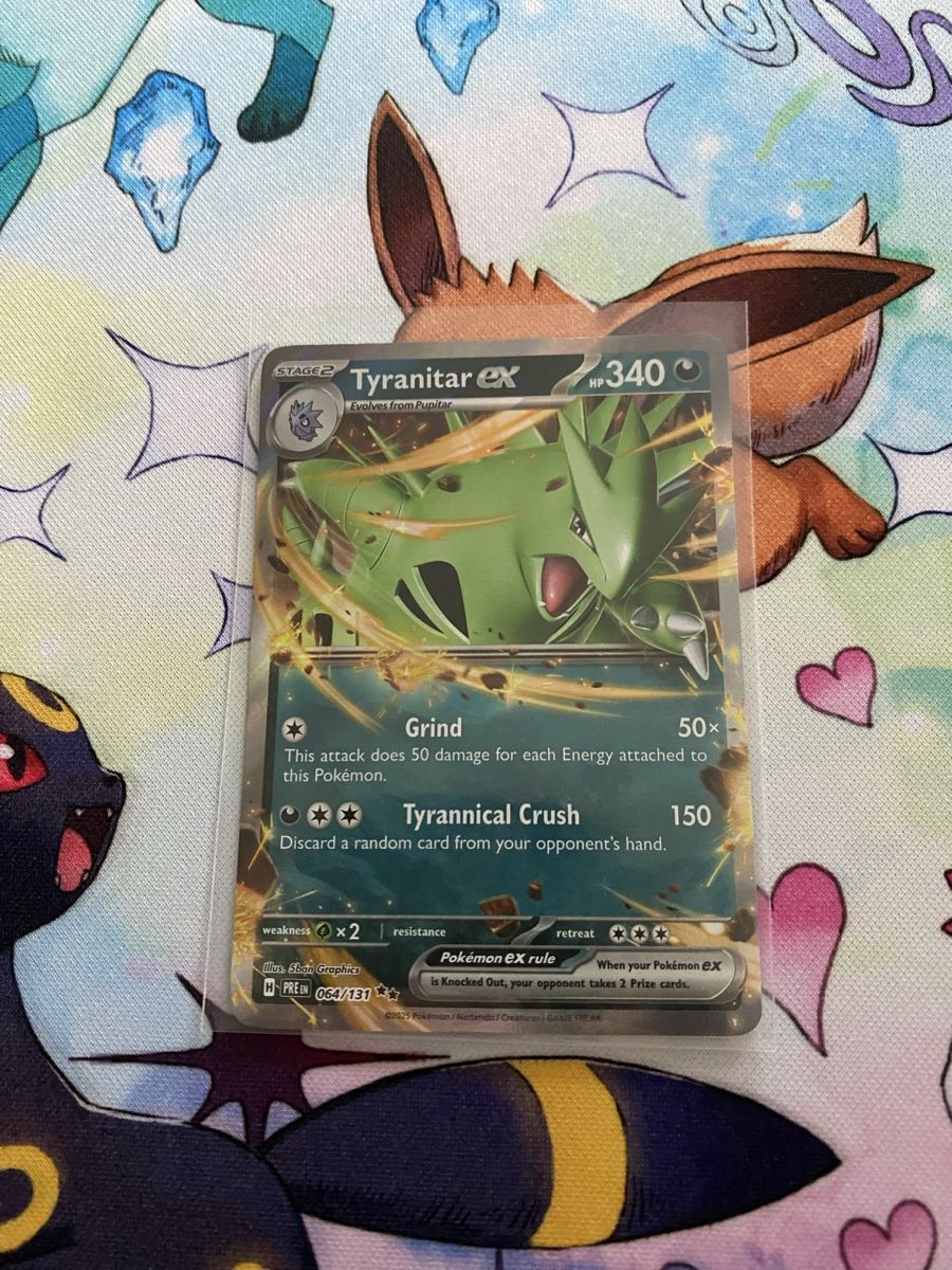 Pokémon Carte collezionabili: Pokemon Tyranitar ex 064/131 PRE – Usato da Grindelwald venduto da TSG-G-Town