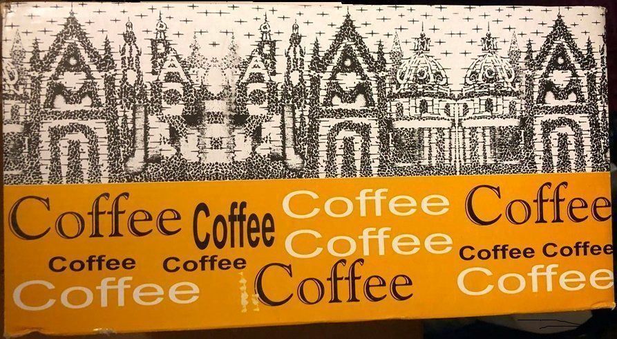 Set di piatti: 4 Espresso Kaffee Coffee Cafi Mocca Tassen Teller Bohnen – Nuovo e nell'imballaggio originale da Langnau am Albis venduto da Zauberw 2