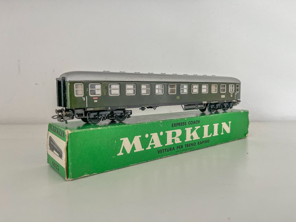 Märklin Modellini di ferrovie: Voiture DB Märklin – Usato da Font venduto da TrainspottersuisseHo