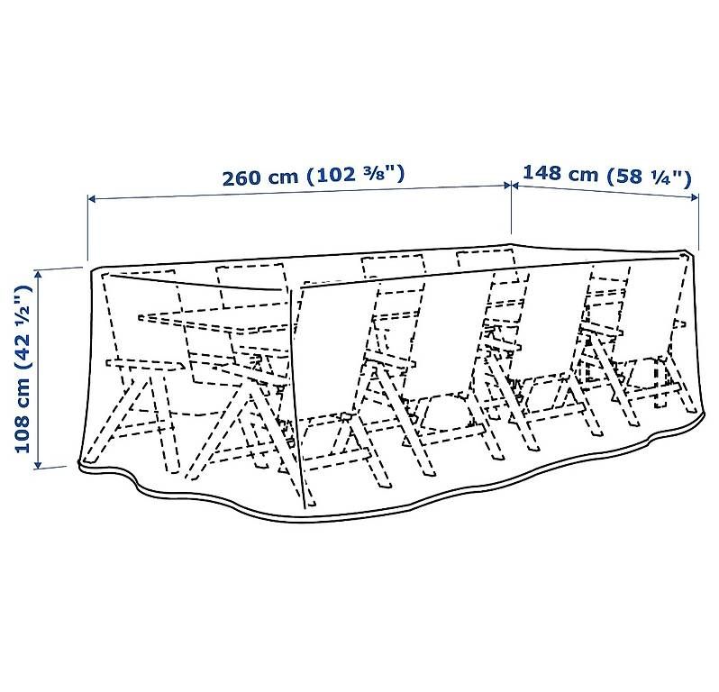Coperture: IKEA TOSTERÖ Schutzhülle / Abdeckung – Usato da Melchnau venduto da Rhabarber_98 4