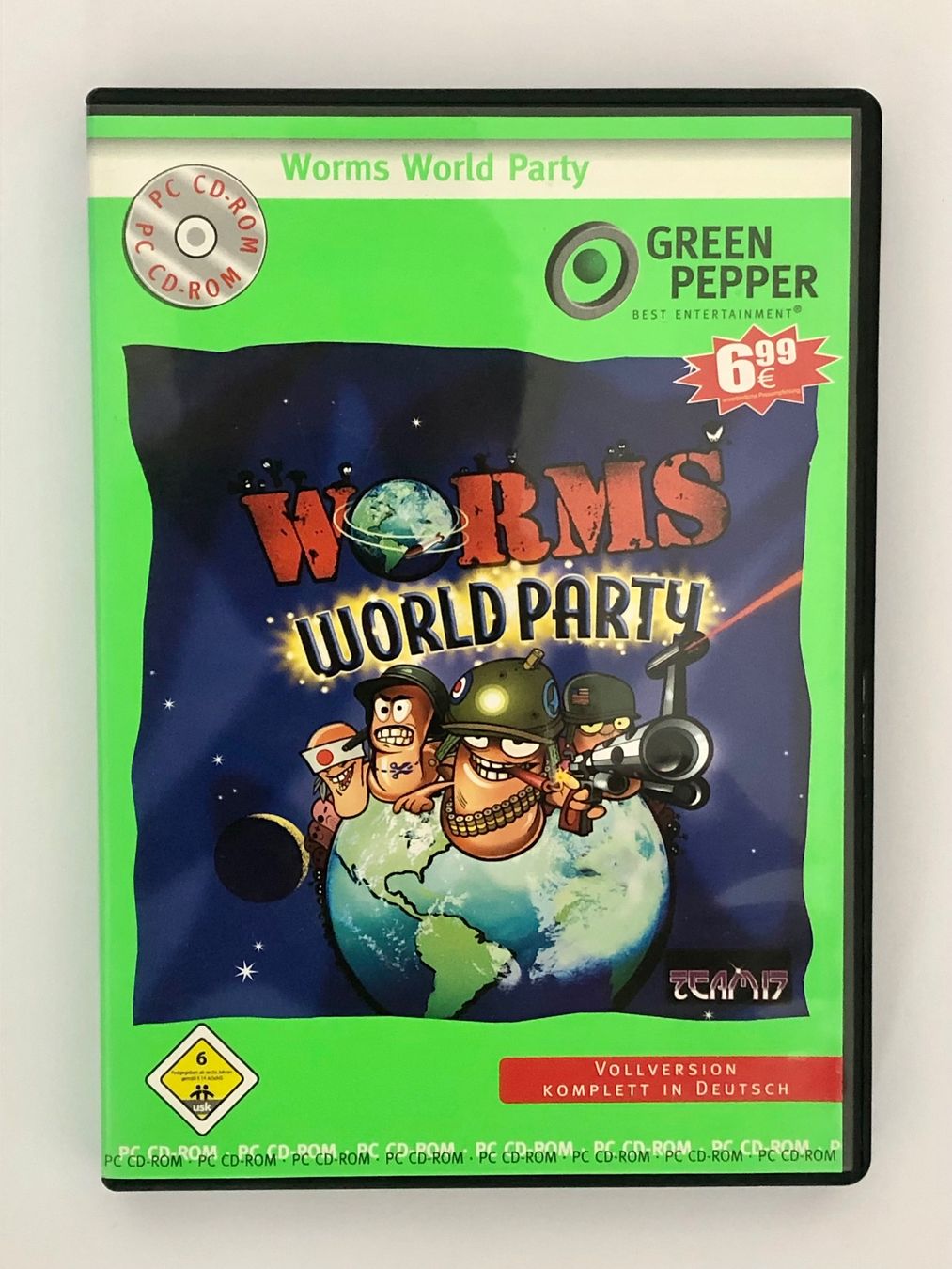 Giochi: Worms World Party (PC Game) – Nuovo e nell'imballaggio originale da Küblis venduto da AlpinePro_GR