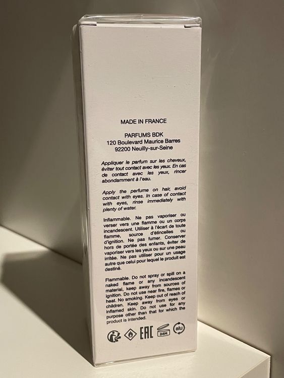 Profumi & Eau de Toilette: BDK Crème de Cuir – Nuovo e nell'imballaggio originale da Seedorf UR venduto da Vita000 2