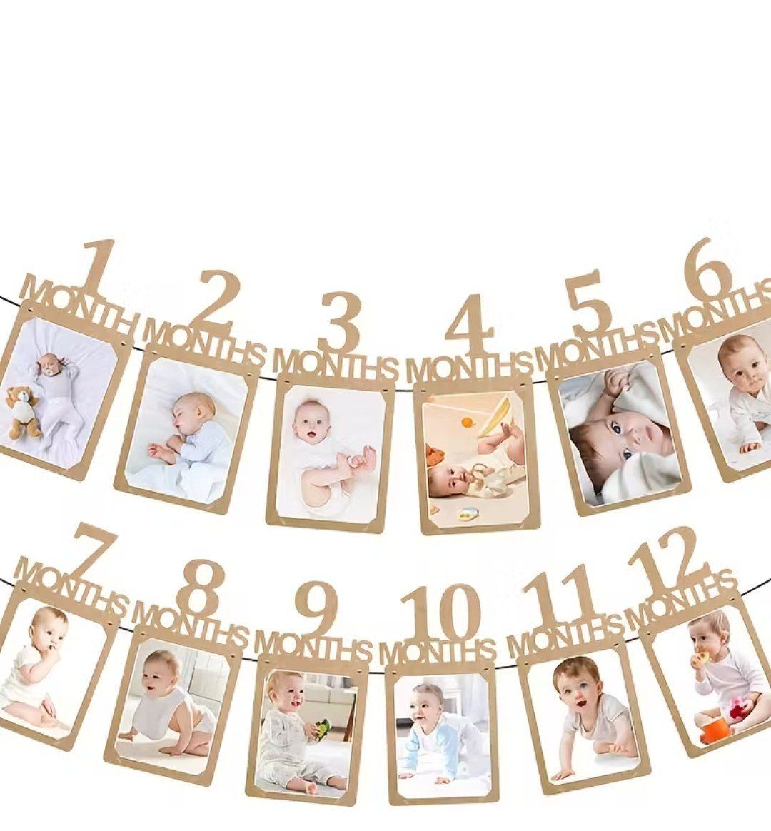Tutte le decorazioni: Fotobanner zum 1. Geburtstag – Usato da Gattikon venduto da Nesy8930 1