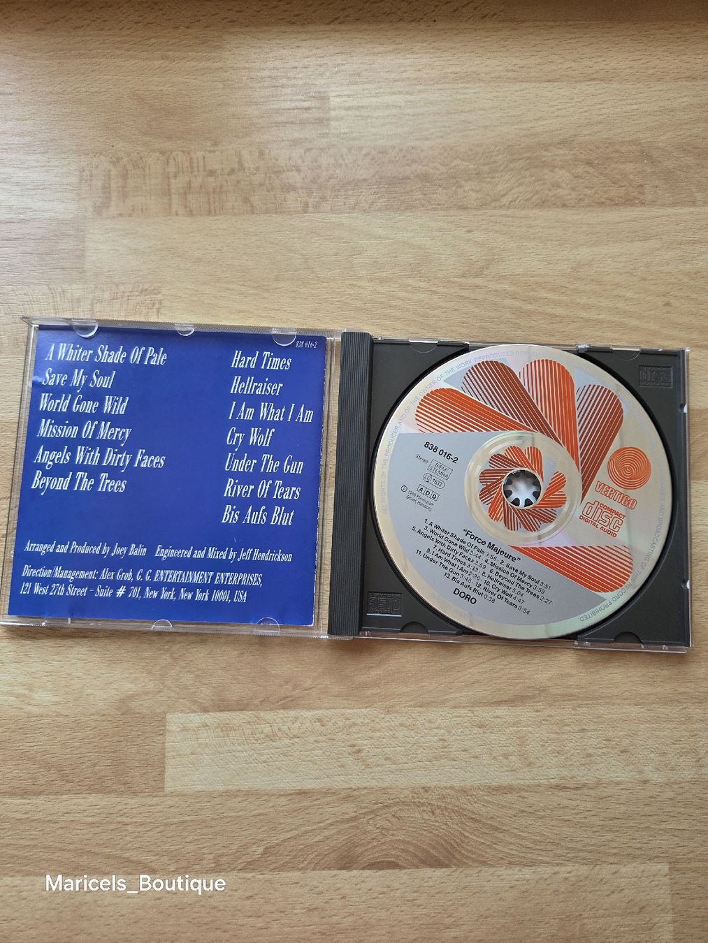 CD: Doro Force Majeure CD good condition – Usato da Winterthur venduto da Maricels_Boutique 3