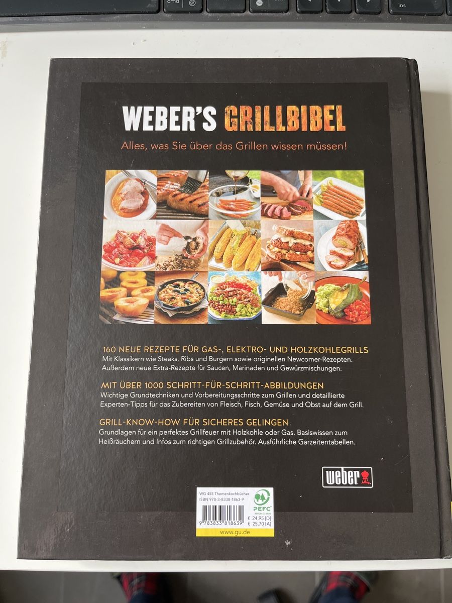 Libri: Weber's Grillbibel - Der Klassiker – Nuovo (secondo la descrizione) da Zwillikon venduto da Traktorjoe 1