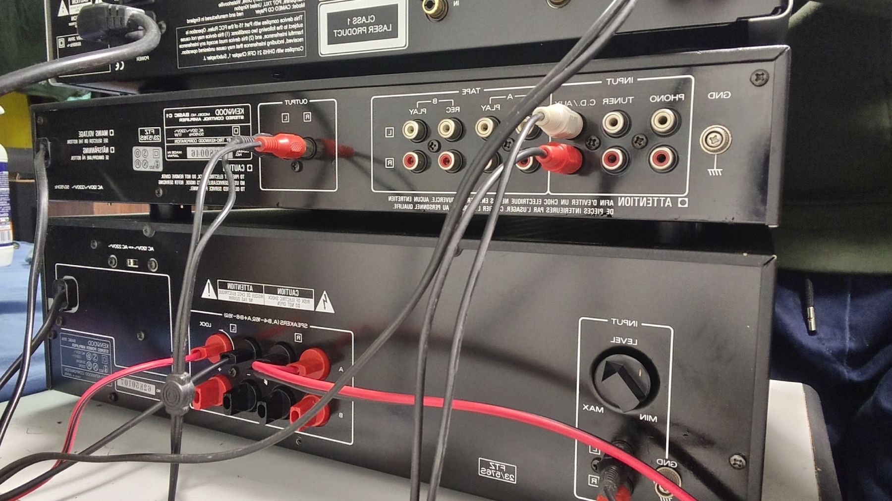 Kenwood Amplificatori: Amplificatore KENWOOD PRE C1 FINALE M1 BASIC – Usato da Chiasso venduto da Valerio_Audio 3