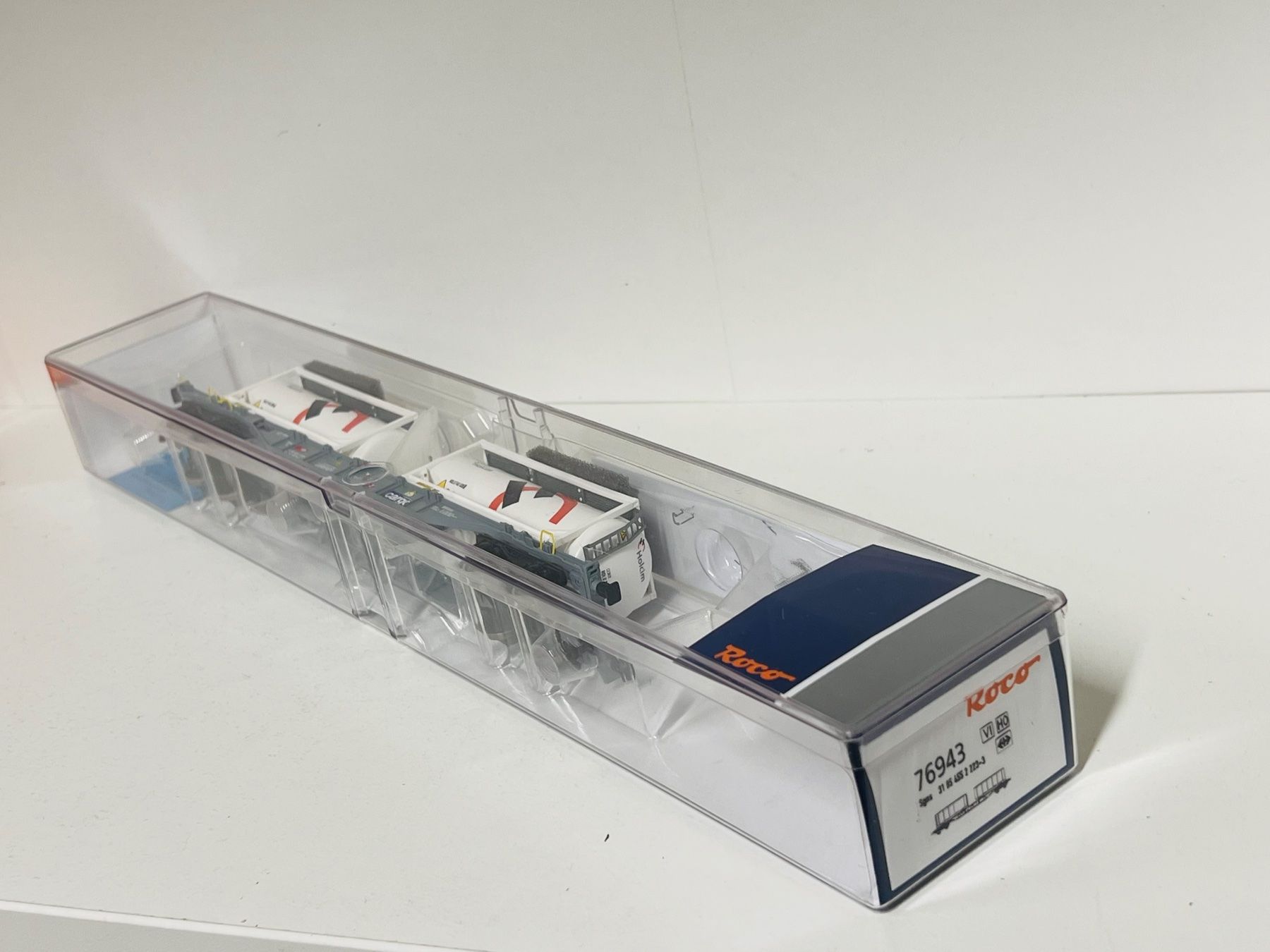 Roco Modellini di ferrovie: Roco 76943 HOLCIM Cargo  SBB H0 DC – Usato da Geroldswil venduto da TopTrain54 8