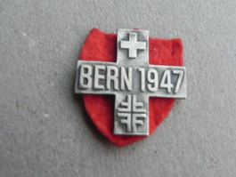 Abzeichen Eidg. Turnfest Sport Bern 1947 Turrnkreuz