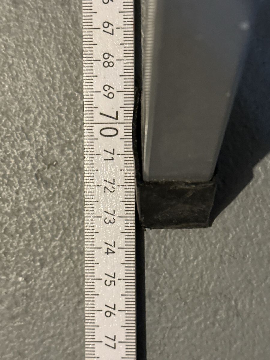 Scale: Klapptritt 3-stufig grau Metall – Usato da Schafisheim venduto da Minulein 3