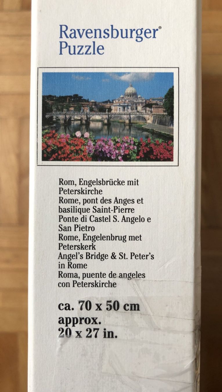 Ravensburger Puzzle: Puzzle 1000er komplett – Usato da Binningen venduto da Steffisboerse 1