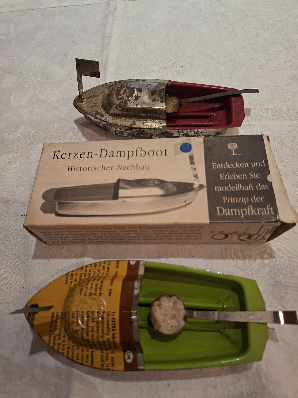 Kit di modellismo & Modellini statici: Modell-Kerzen-Dampfboote – Usato da Winznau venduto da Jaguar_01