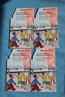SBB Kinder Spiel-Billette, Globi Nr. 6, 4 Stk, Neu