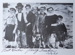 Jerry Tucker (1925-2016) Schauspieler - Autogramm