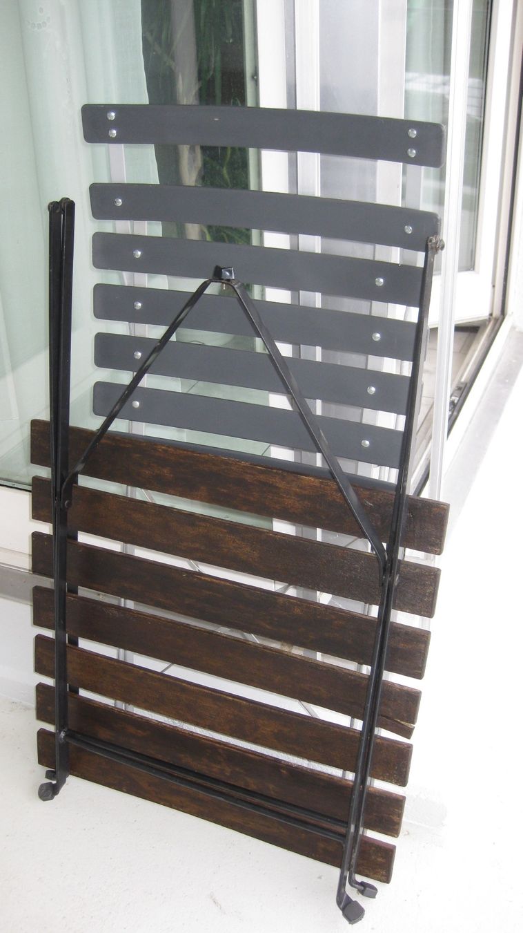 Tischset: Gartentisch mit Stuhl – Gebraucht aus Nussbaumen AG von Daddy5 4
