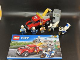 LEGO City Set 60137 Abschleppwagen-Verfolgungsjagd, komplett