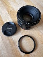 Canon EF 50mm 1:1.8 II Objektiv + UV Filter
