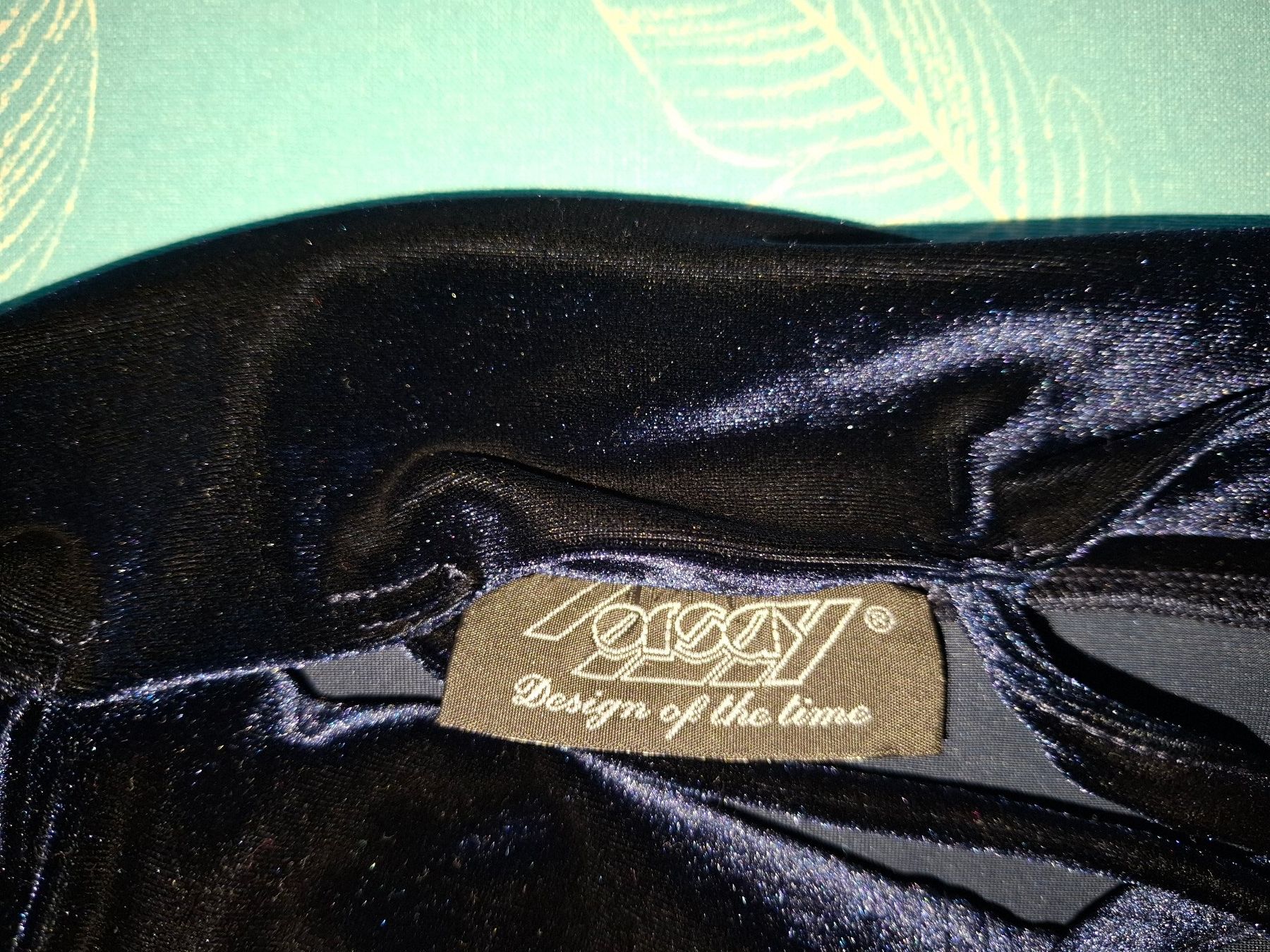 Orsay Robes: Dunkelblaues langes Kleid Samt, Gr S – D'occasion à Buchs AG par andreaps 1