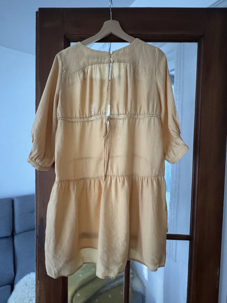 Zara Vestiti: Zara Basic Yellow Summer Dress, Size S, Great Condition – Usato da Zürich venduto da pulapula 2