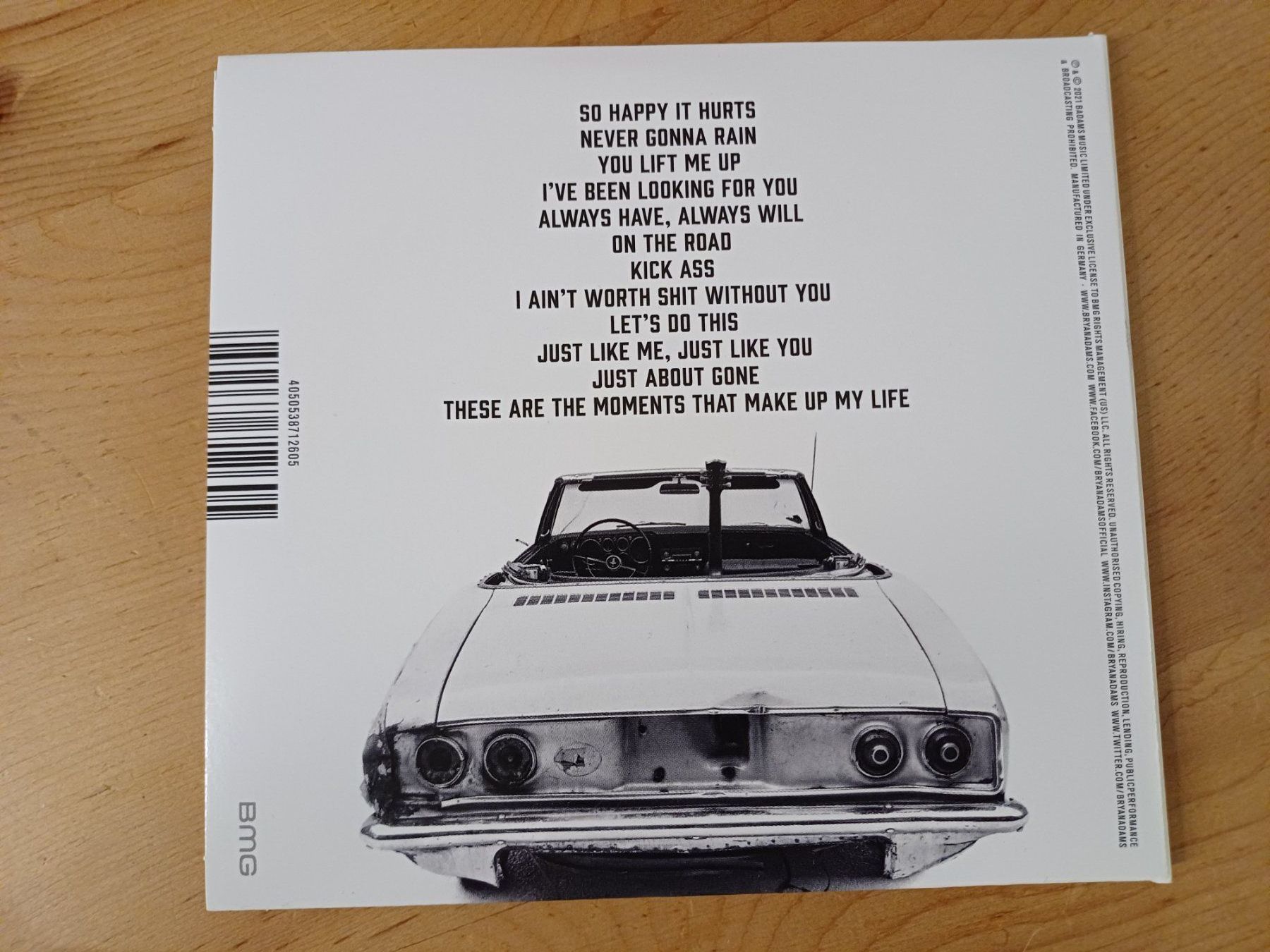 CD: Bryan Adams - So happy it hurts – Usato da Jona venduto da Rreto71 2