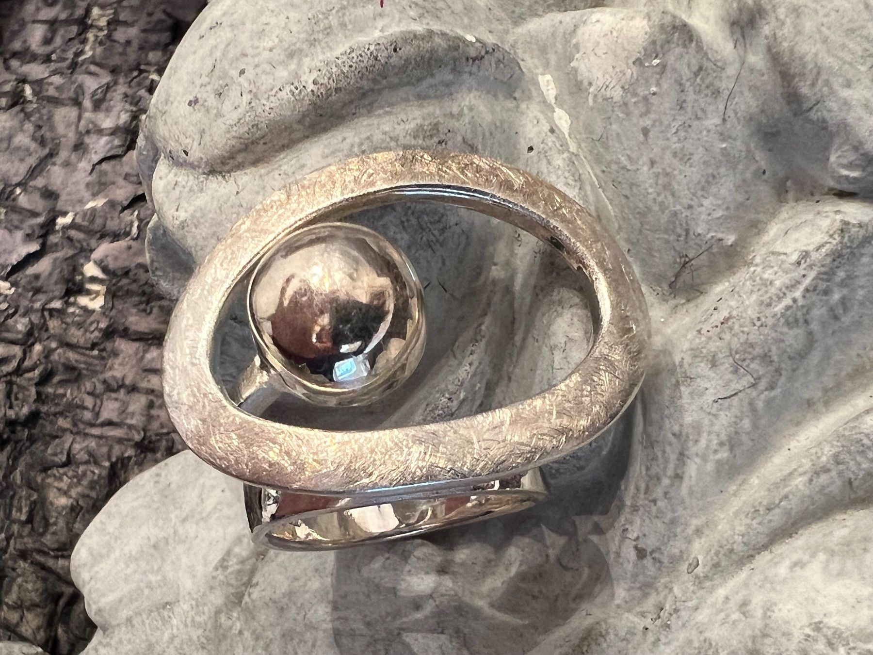 Ringe: Designer Ring aus einer Silberschmiede G 58  Sterling Silver – Neu (gemäss Beschreibung) aus Bern von Jiffy 9