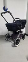 Cybex Priam Platinum Kinderwagen marineblau gebr. / +Zubehör