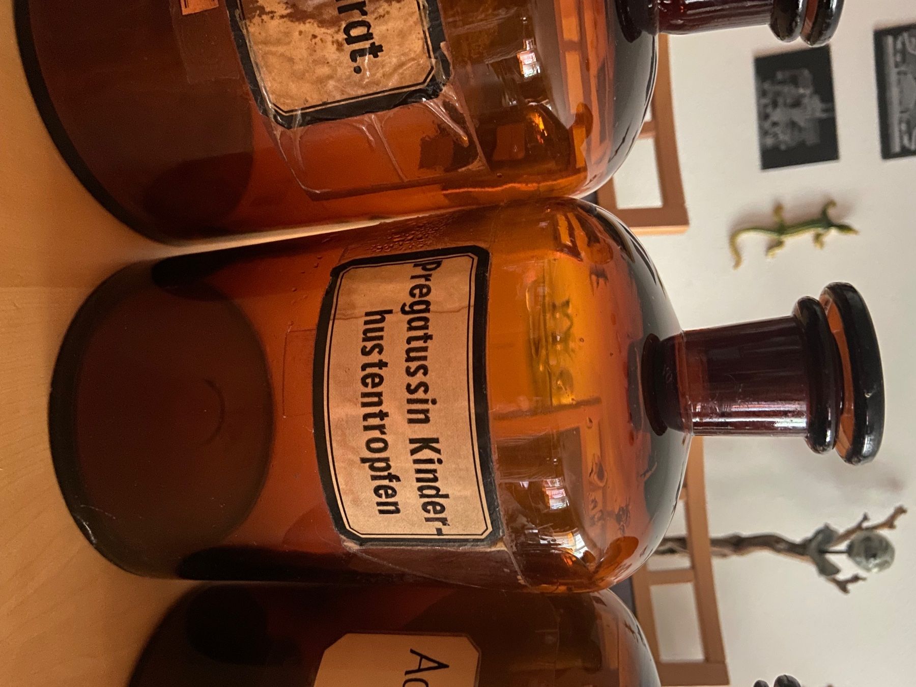 Alte Apothekerflaschen, braun, Vintage, Deko, 6 Stk. (Gebraucht) in Aesch BL für CHF 100 – nur Abholung auf Ricardo kaufen
