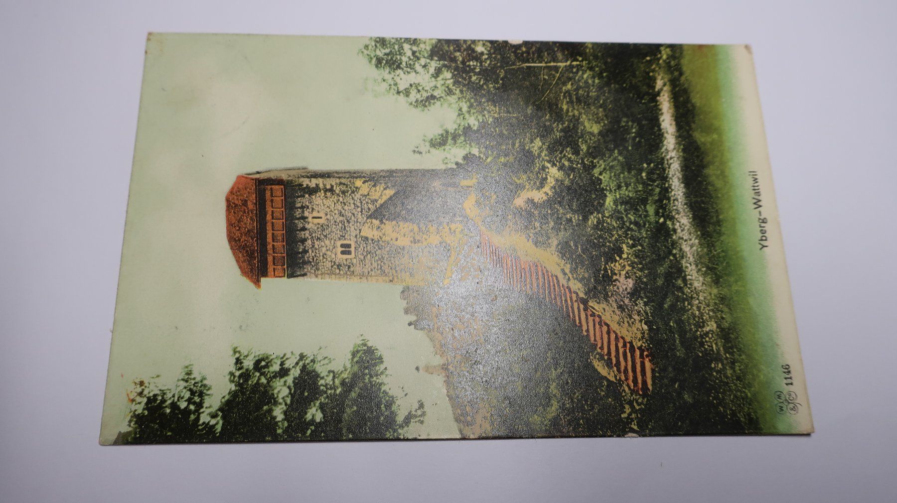 Cartoline postali: Yberg - Wattwil  1915 – Usato da Cormoret venduto da Pascalll2001 1