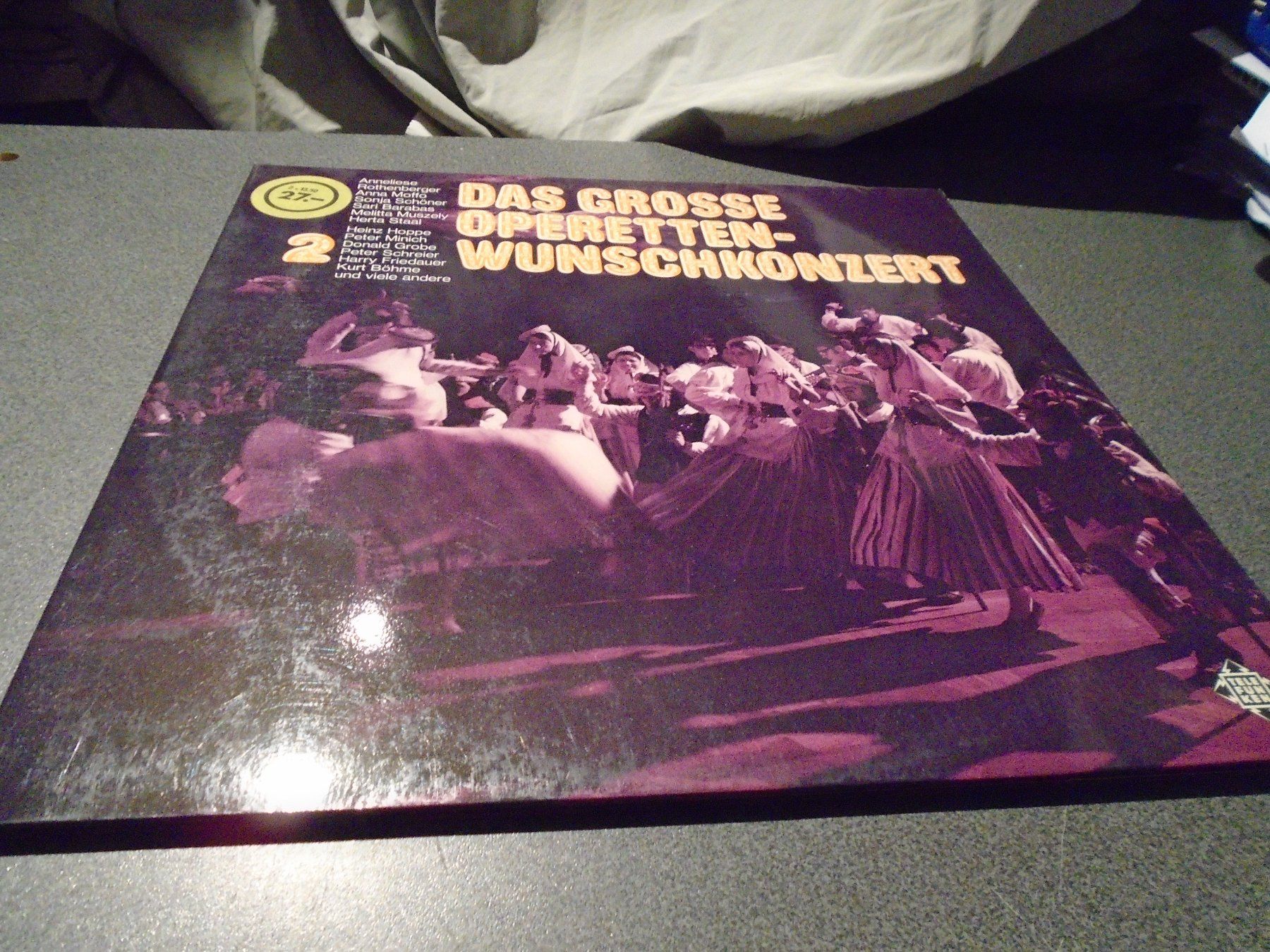 Dischi in vinile: Schallplatte Das grosse Operetten Wunschkonzert 2 – Usato da Zürich venduto da abraxas1291