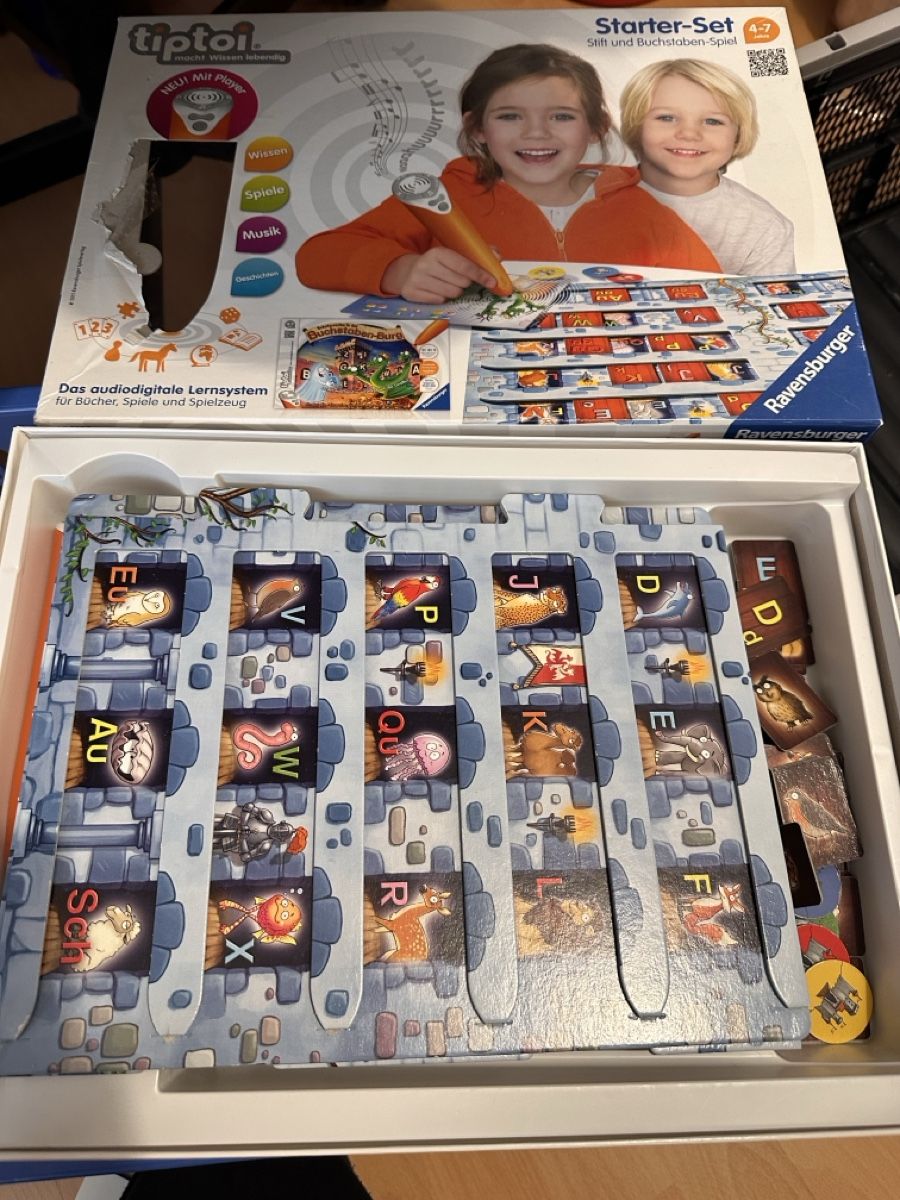 Ravensburger Giochi: Tiptoi Starter-Set Lernspiel – Usato da Bendern venduto da konyali